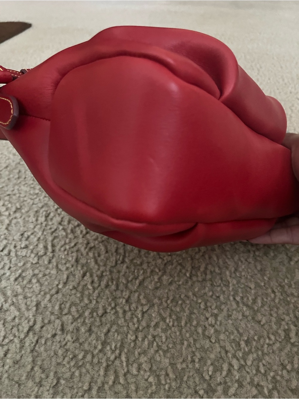 Dooney and Bourke Florentine shoulder bag in the color red - Picture 4 of 6